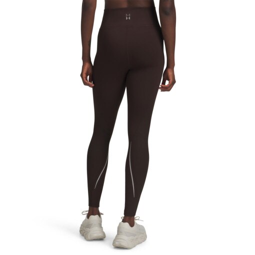 Damskie legginsy treningowe Under Armour Halo CW - brązowe