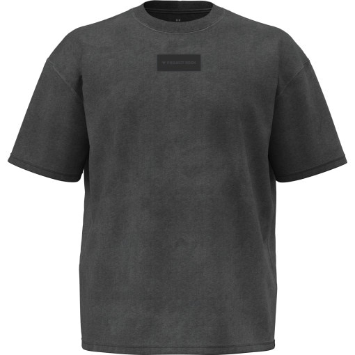 UNDER ARMOUR Męski tshirt z nadrukiem Under Armour Project Rock Hwt OS T  czarny Czarny