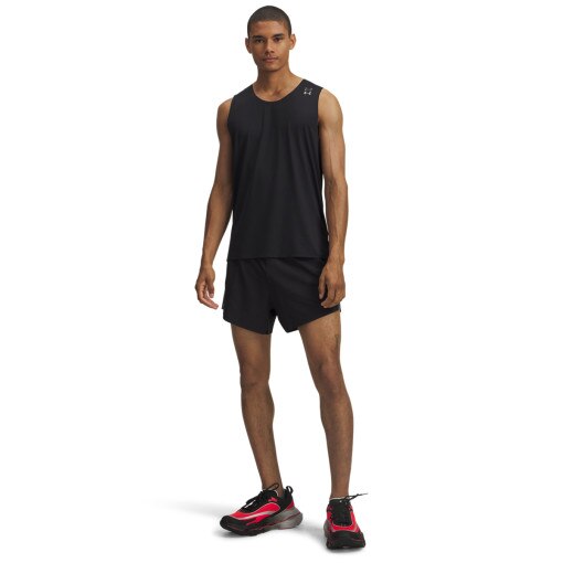 UNDER ARMOUR Męskie spodenki do biegania Under Armour UA Halo Run Short  czarne Czarny