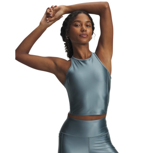  UNDER ARMOUR Damski top treningowy Under Armour UA Motion Shine Tank  niebieski Niebieski