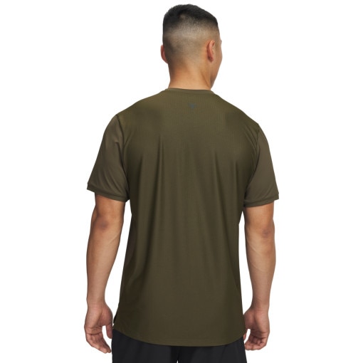 Męska koszulka treningowa Under Armour Project Rock Iso Chill SS - khaki