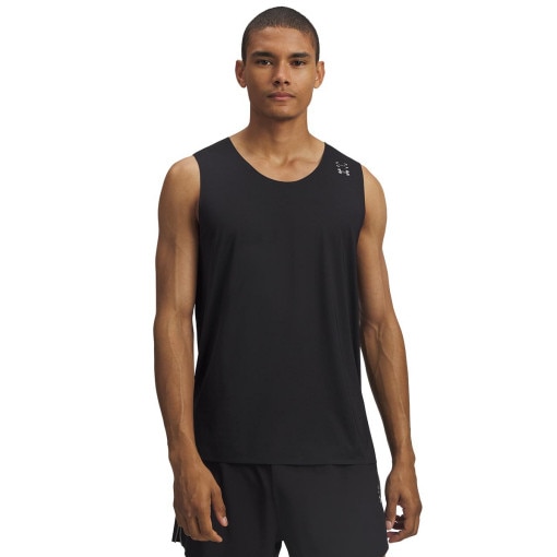 UNDER ARMOUR Męski top do biegania Under Armour UA Halo Run Tank  czarny Czarny