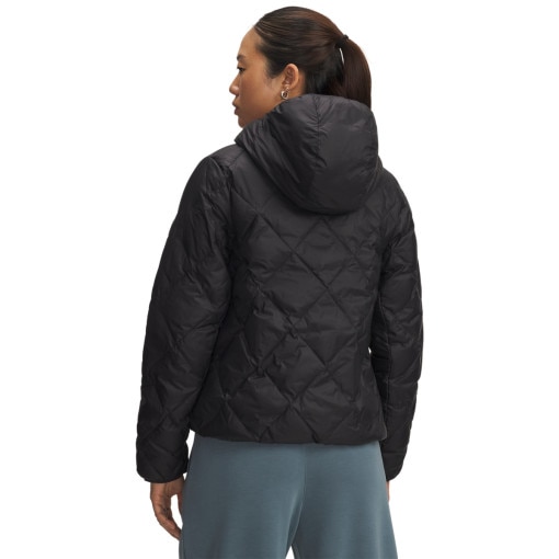 Damska kurtka puchowa Under Armour Legend Down Jacket - czarna