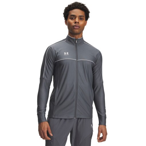 UNDER ARMOUR Męska bluza treningowa rozpinana Under Armour UA Challenger  szara Szary