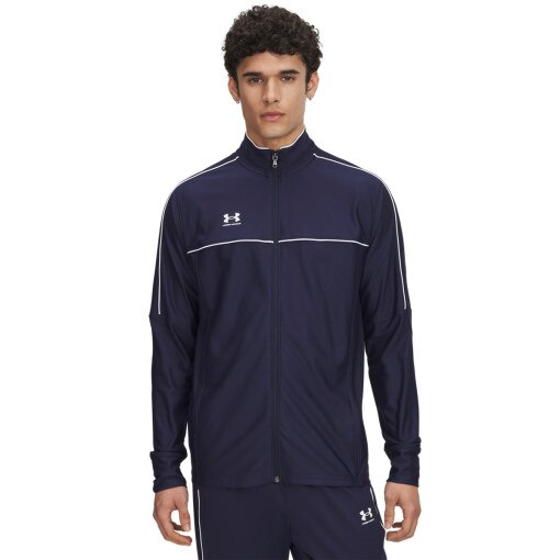 UNDER ARMOUR Męska bluza treningowa rozpinana Under Armour UA Challenger  granatowa Granatowy