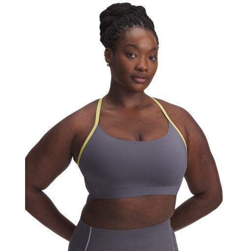 UNDER ARMOUR Damski biustonosz treningowy Under Armour UA Halo Bonded Bra  szary  Szary