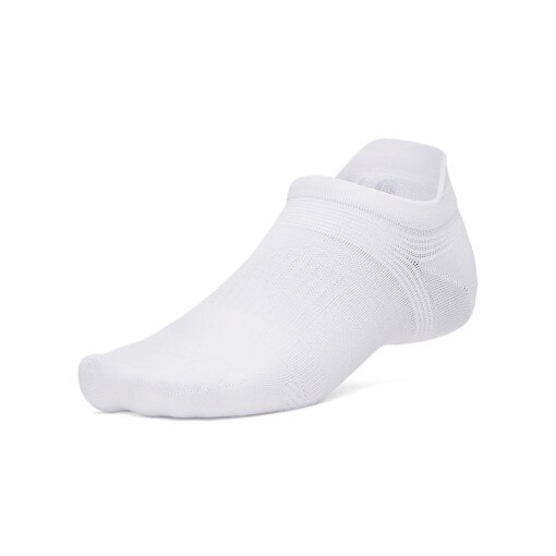 Skarpetki do biegania uniseks Under Armour UA Velociti Lite 1pk - białe