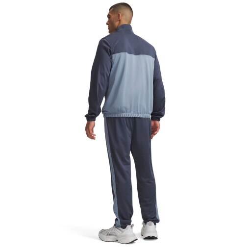 Męski komplet dresowy Under Armour UA EMEA Tracksuit Novelty - niebieski