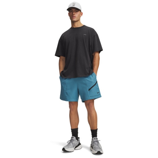  UNDER ARMOUR Męskie spodenki Under Armour UA Unstoppable Woven Shorts  niebieskie Niebieski