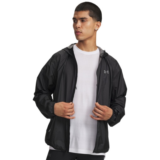  UNDER ARMOUR Męska kurtka do biegania Under Armour UA Velociti Pro Lightweight  czarna Czarny