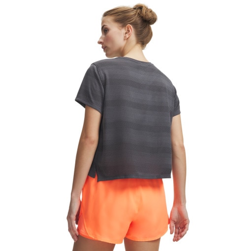 Damska koszulka do biegania Under Armour UA Velociti Shortsleeve - szara