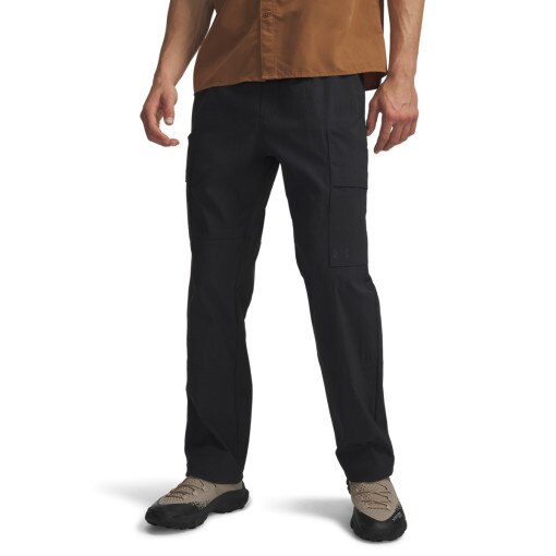 Męskie spodnie trekkingowe Under Armour UA Explor Hike - czarne