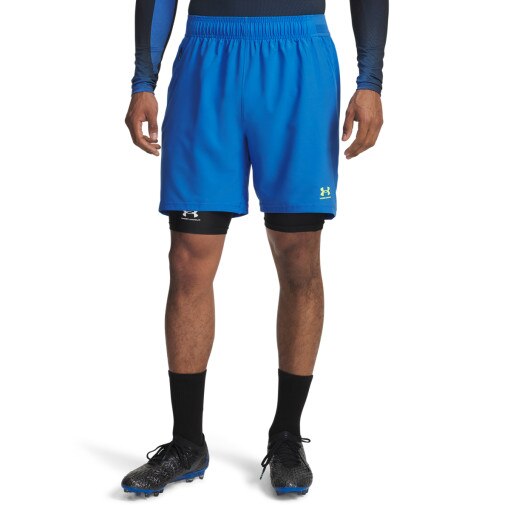 Męskie spodenki treningowe Under Armour UA Challenger Pro Shorts - niebieskie