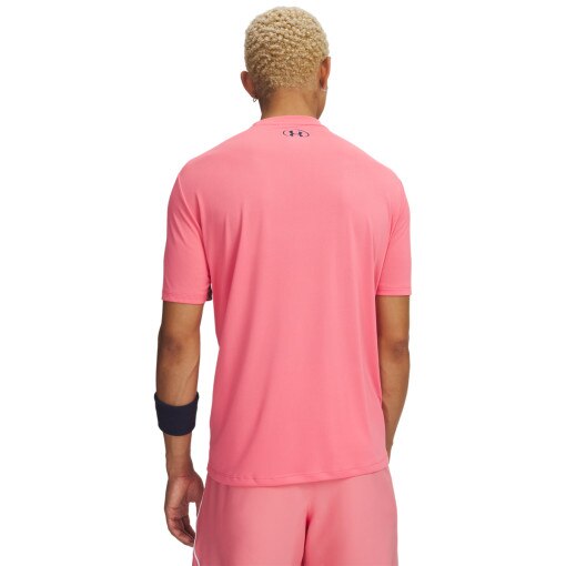 Męski t-shirt treningowy Under Armour UA Tech Sport Short Sleeve - różowy