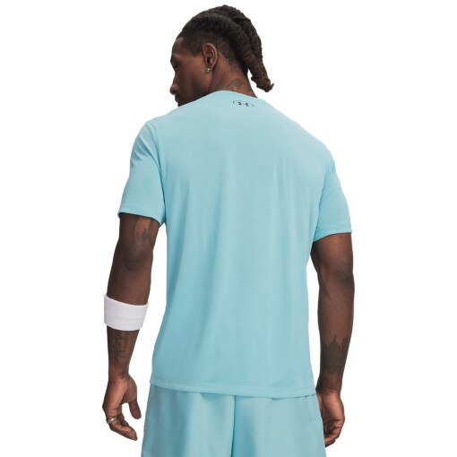 Męska koszulka treningowa Under Armour UA Tech Play Short Sleeve - niebieska