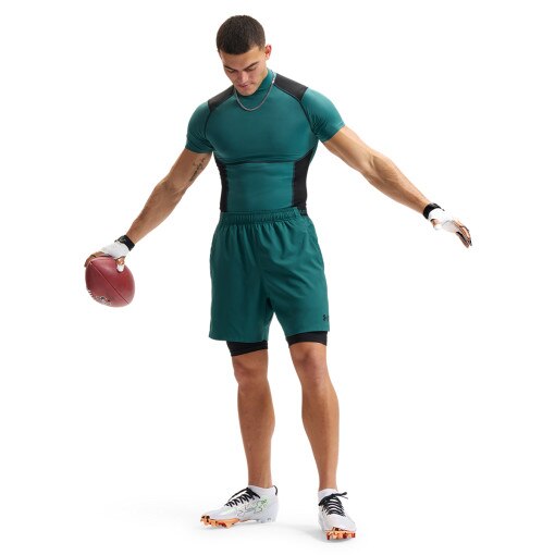  UNDER ARMOUR Męskie spodenki treningowe Under Armour UA Vanish Wven Short 2.0 6in  zielone Zielony