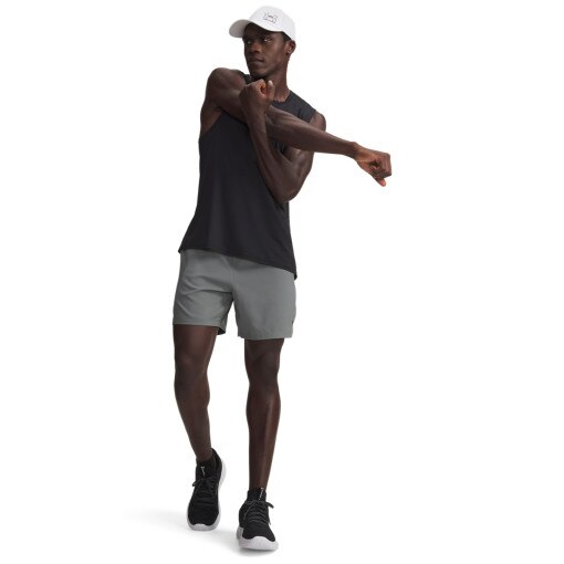  UNDER ARMOUR Męskie spodenki treningowe Under Armour UA Vanish Wven Short 2.0 6in  szare Szary