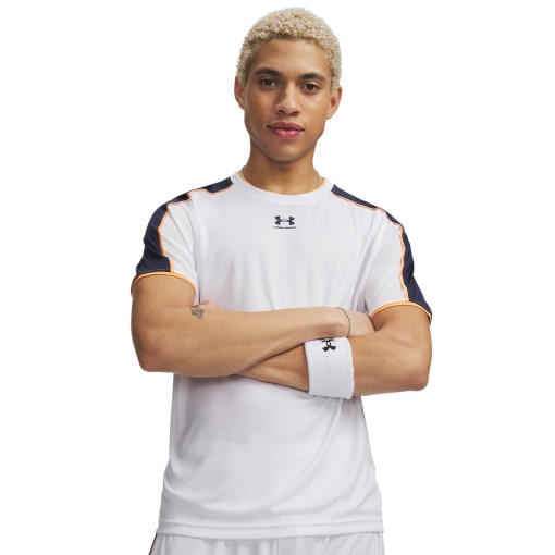  UNDER ARMOUR Męska koszulka piłkarska Under Armour UA Challenger Train  biała Biały
