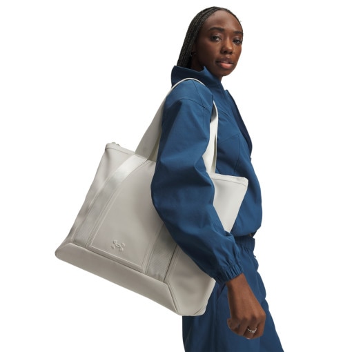  UNDER ARMOUR Damska torba Under Armour UA Women’s Unstoppable Tote – biała Biały