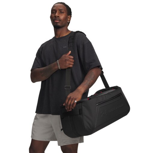  UNDER ARMOUR Torba treningowa uniseks Under Armour No Weigh Backpack Duffle  czarna Czarny