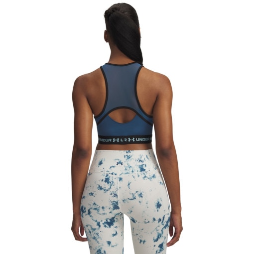 Damski top treningowy Under Armour HeatGear Mesh Tank - niebieski