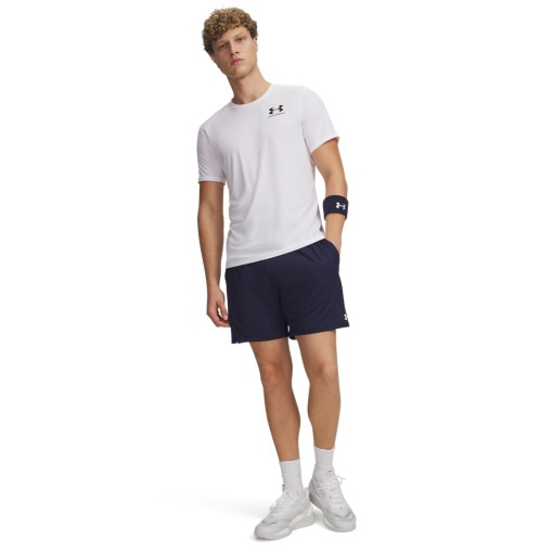  UNDER ARMOUR Męskie spodenki treningowe Under Armour Tech Vent 7in Shorts  granatowe Granatowy