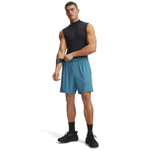  UNDER ARMOUR Męskie spodenki treningowe Under Armour Tech Vent 7in Shorts  niebieskie Niebieski