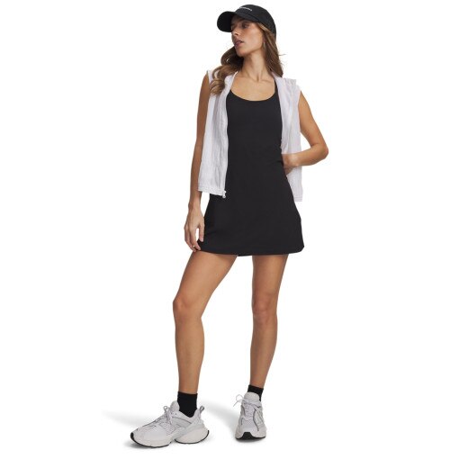  UNDER ARMOUR Damska sukienka treningowa Under Armour Motion Dress  czarna Czarny