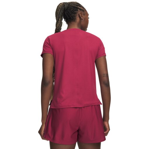 Damska koszulka treningowa Under Armour UA Vanish SS - czerwona