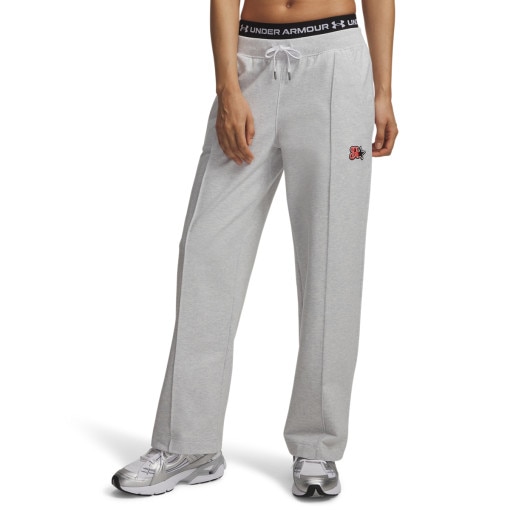 Damskie spodnie dresowe Under Armour Sport Terry Trend Pant - szare