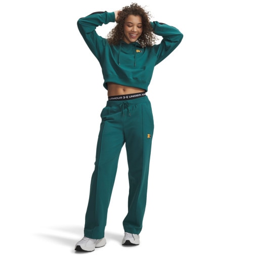  UNDER ARMOUR Damskie spodnie dresowe Under Armour Sport Terry Trend Pant  zielone Zielony