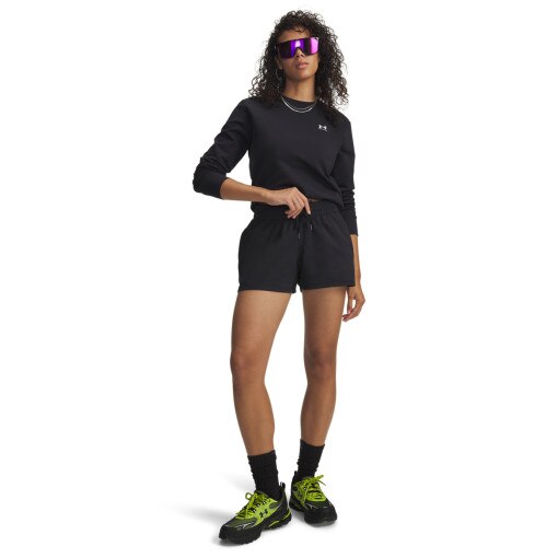  UNDER ARMOUR Damskie spodenki dresowe Under Armour UA Sport Terry Short  czarne  Czarny