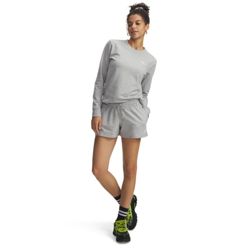  UNDER ARMOUR Damskie spodenki dresowe Under Armour UA Sport Terry Short  szare Szary