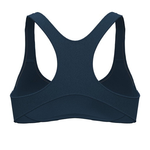 Damski biustonosz treningowu Under Armour Contour Racerback Bralette - granatowy