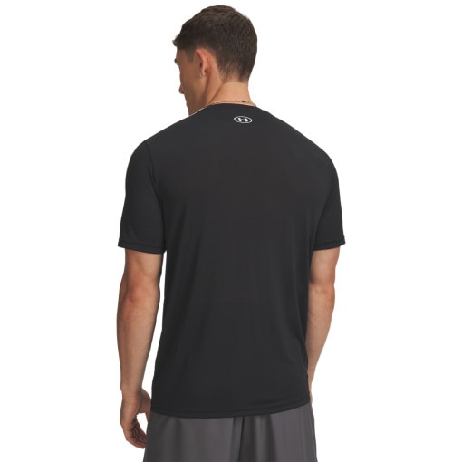 Męska koszulka treningowa Under Armour UA Tech Taping SS - czarna