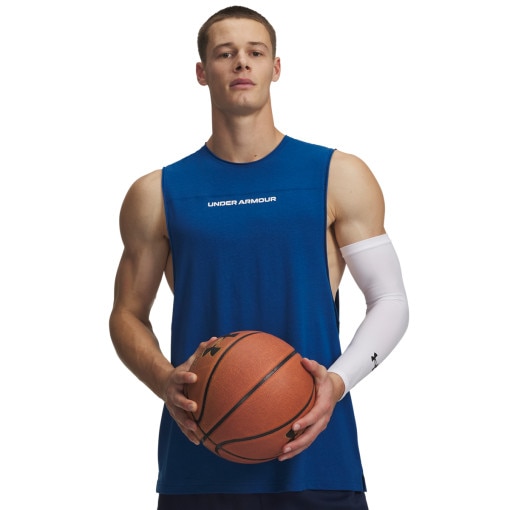  UNDER ARMOUR Męski top treningowy Under Armour UA Hoops Training Tank  niebieska Niebieski