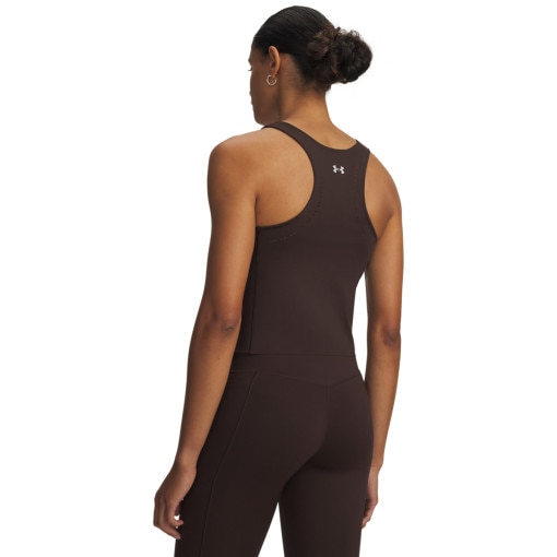 Damska koszulka treningowa Under Armour Vanish Elite Tank - brązowa