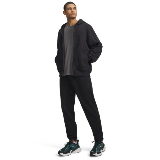  UNDER ARMOUR Męskie spodnie dresowe joggery Under Armour UA Rival Lightweight  czarne Czarny