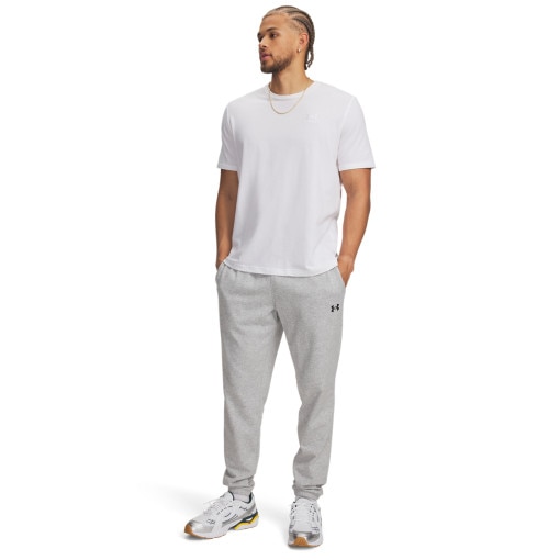  UNDER ARMOUR Męskie spodnie dresowe joggery Under Armour UA Rival Lightweight  szare Szary