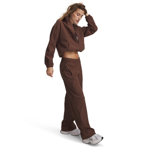  UNDER ARMOUR Damskie spodnie Under Armour Unstoppable Woven Pant  brązowe Brązowy