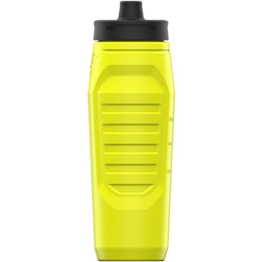Bidon Under Armour 32oz Sideline Squeeze Black/Pitch Grey 950 ml - żółty