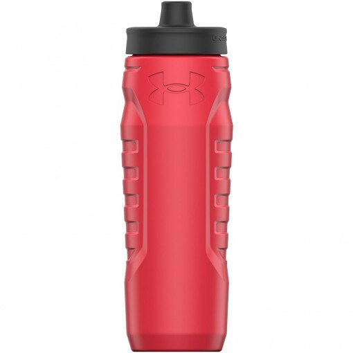 UNDER ARMOUR Bidon Under Armour 32oz Sideline Squeeze Red 950 ml czerwony 814