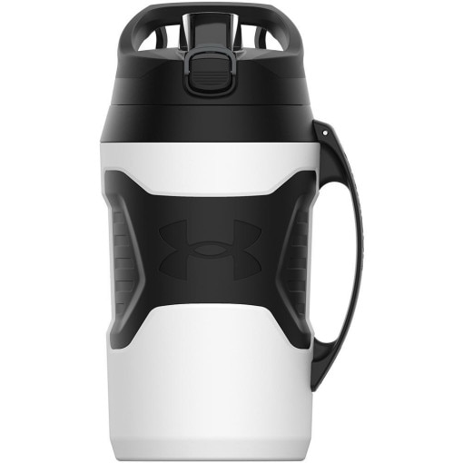 UNDER ARMOUR Bidon Under Armour 64oz Playmaker Jug Black 1.9 Liter biały brak foto Biały