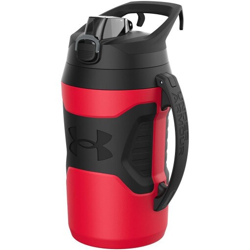 UNDER ARMOUR Bidon Under Armour 64oz Playmaker Jug Black 1.9 Liter czerwony Czerwony
