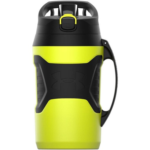 Bidon Under Armour 64oz Playmaker Jug Black 1.9 Liter - żółty