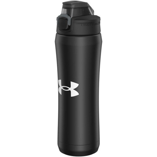 UNDER ARMOUR Bidon Under Armour UA 18oz Beyond Satin Black 500 ml  czarny Czarny
