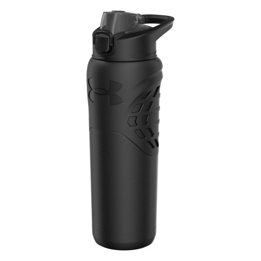 UNDER ARMOUR Bidon Under Armour UA 24oz Command Black/Black 700 ml  czarny Czarny