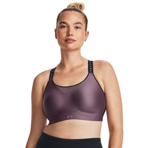 UNDER ARMOUR Biustonosz treningowy Under Armour Infinity High Bra  fioletowy Fioletowy