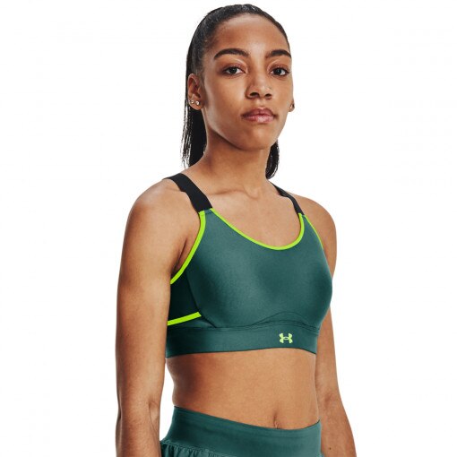 Obrazek dla: UNDER ARMOUR Biustonosz treningowy Under Armour UA Infinity Crossover High   zielony  Zielony