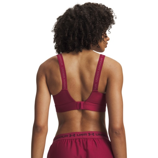 Biustonosz treningowy Under Armour UA Infinity High 2.0 Bra - burgundowy